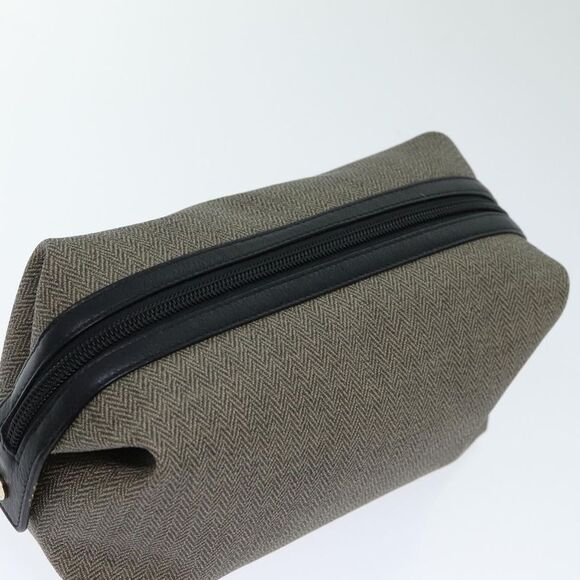 Bulgari Grey Canvas Clutch Bag (Pre-Owned) - Picture 4 of 16